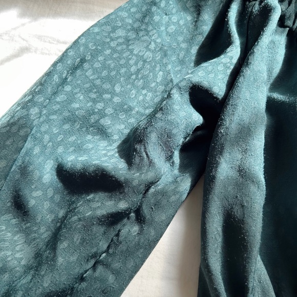 • deep green midi dress - Picture 4 of 8